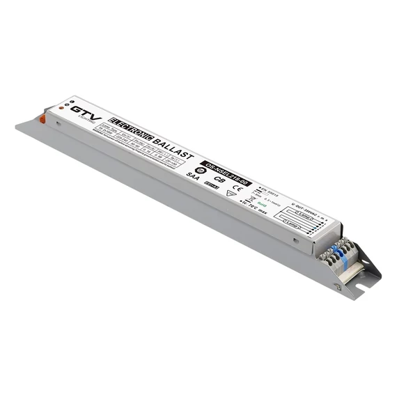 GTV Elektronikus előtét, 2×18W, T8, fémházas, IP20, 220-240V/AC, 50-60Hz (GTV-OS-NSEL218-00)