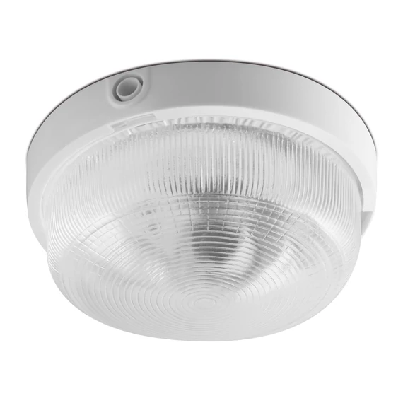 GTV Mennyezeti lámpatest, RINGO-1, E27, 100W, IP44, 220-240V/AC, 50-60Hz, üveg búrás (GTV-OS-RINGO1-00)