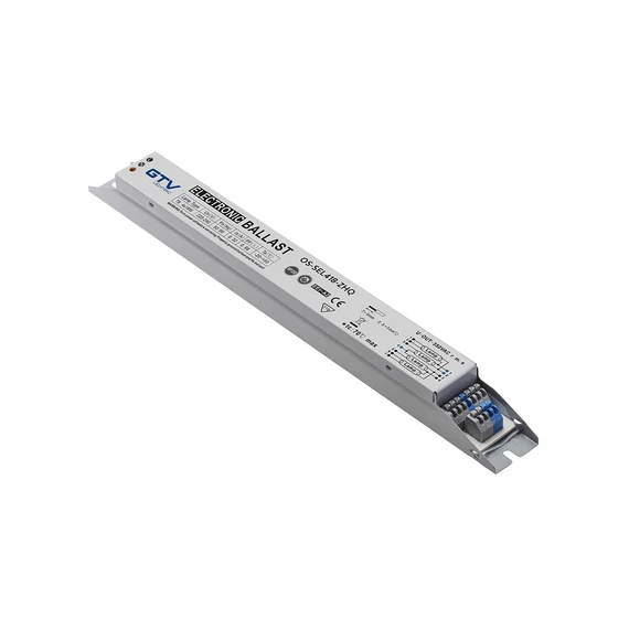 GTV Elektronikus előtét, 4×18W, T8, fémházas, IP20, 220-240V/AC, 50-60Hz (GTV-OS-SEL418-ZHQ)