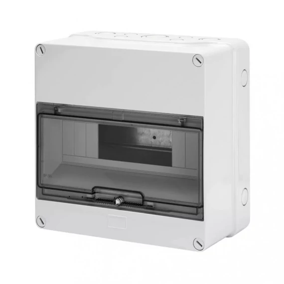 GEWISS ELOSZTÓSZEKRÉNY 12M FALON KÍVÜLI ÁTLÁTSZÓ AJTÓ IP55 250X250X135 (GW40005)