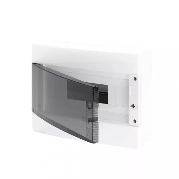 GEWISS ELOSZTÓSZEKRÉNY 8M FALON KÍVÜLI FÜST AJTÓ IP40 NULLA-FÖLD SÍN 200X180X100 (GW40043BS)