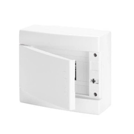 GEWISS ELOSZTÓSZEKRÉNY 8M FALON KÍVÜLI TELI AJTÓ IP40 NULLA-FÖLD SÍN 200X180X100 (GW40063BS)