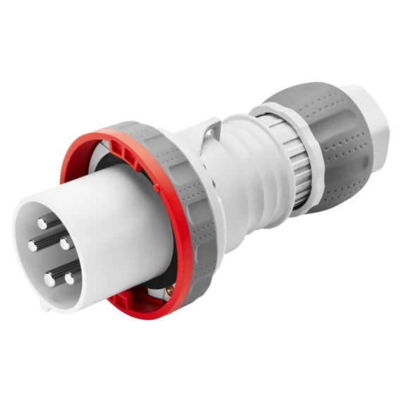 GEWISS Ipari dugvilla lengő 3P+N+F 63A 380/415V csavaros 6H piros IP67 (GW61053H)