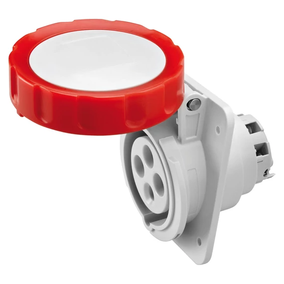 GEWISS 10° SÜLLYESZTETT CSATLAKOZÓALJZAT HP IP66/IP67 3P+F 32A 6H CSAVAROS (GW62242H)