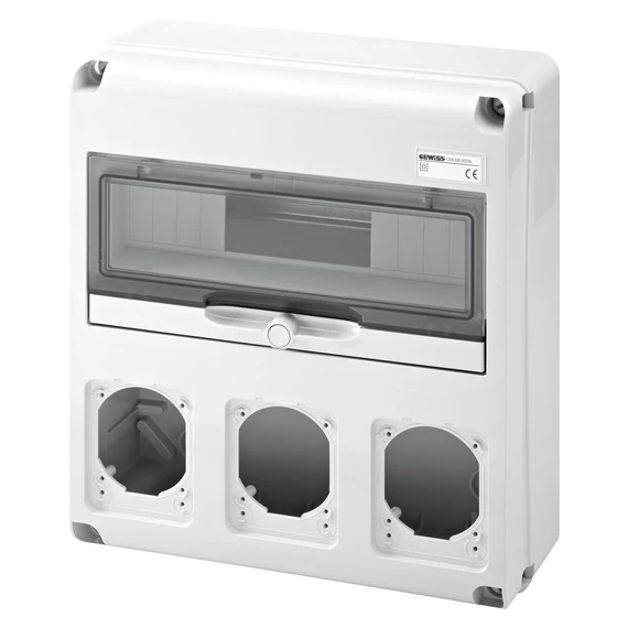 GEWISS Q-DIN 14 M 3 PANELES ELOSZTÓSZEKRÉNY 16/32A IP44/67 IP65 (GW68005N)
