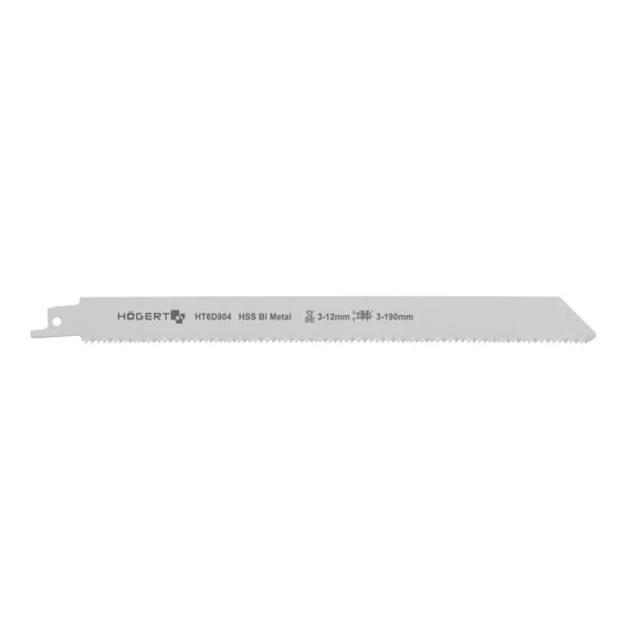 HÖGERT Orrfűrészlap, 230 mm, fa/fém/alumínium vágásához (HT6D904)