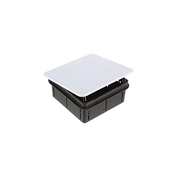 JANGAR Gipszkarton doboz pattintható fedéllel, fém füllel, 160x100x50mm IP30 (JG-2535)