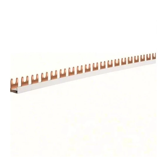 HAGER Fázissín 56db 1P kismegszakítóhoz, 10mm2, 63A, 56M, 1000mm (KDN163B)