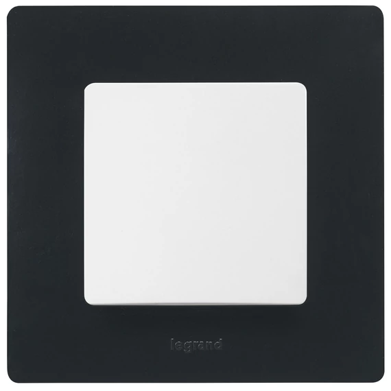 LEGRAND Niloé egyes keret, onyx fekete (397051)
