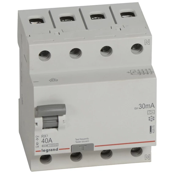 LEGRAND RX3 áram-védőkapcsoló 4P 40A A 30MA (402075)