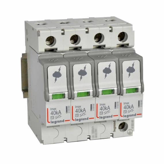 LEGRAND Túlfeszültség-levezető T2 40KA 4P 440V +SD (412233)