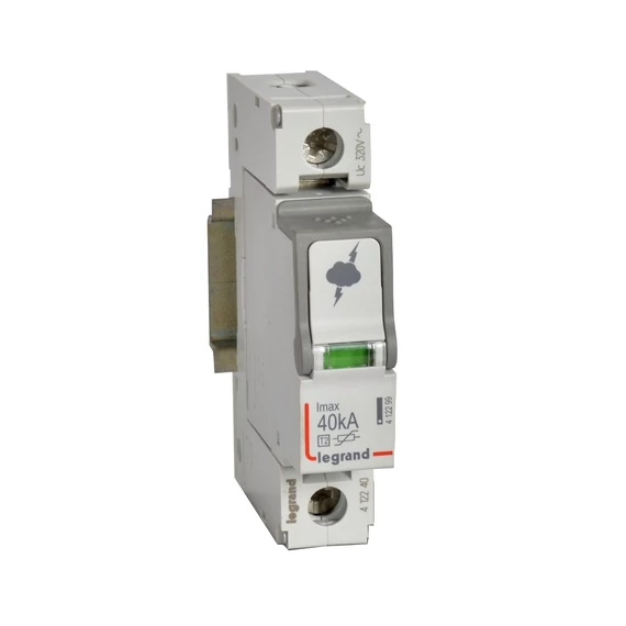 LEGRAND Túlfeszültség-levezető T2 40KA 1P (412240)