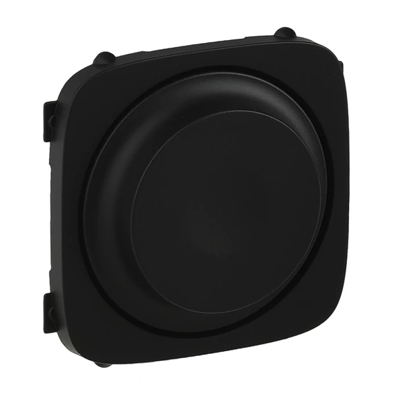 LEGRAND Valena Allure Forgatógombos fényerőszab. burkolat, Fekete (752048)