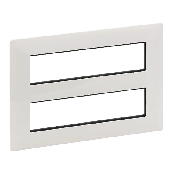 LEGRAND Valena Life 2x4x2 modulos keret, vízszintes fehér (752146)