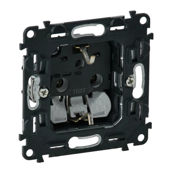 LEGRAND Valena InMatic 2P+F csatlakozóaljzat mechanizmus, rugós vezetékbekötéssel (753021)