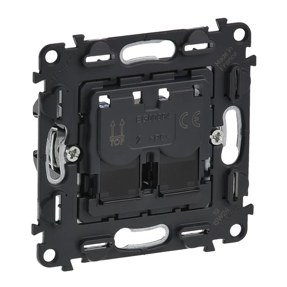 LEGRAND Valena InMatic 2xRJ45 Cat. 6 STP csatlakozóaljzat mechanizmus (753047)