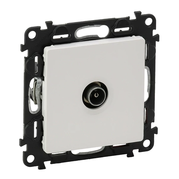 LEGRAND Valena Life TV aljzat, csillagpontos, 1,5 dB fehér (753151)