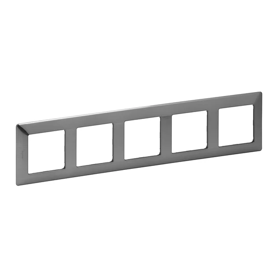 LEGRAND Valena Life ötös keret Inox dekor (754155)