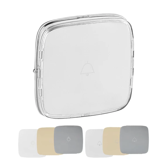 LEGRAND Valena Allure Széles burkolat fj, ct, Fehér/Elefántcs./Alu (755115)