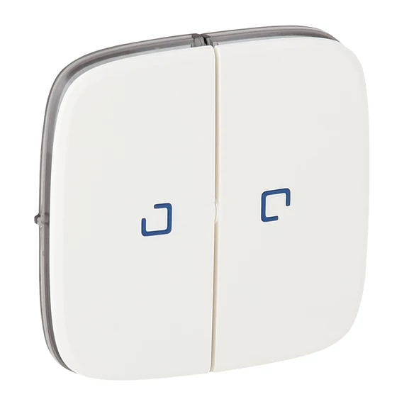 LEGRAND Valena Allure Kettős kapcsoló burkolat, fj, Fehér (755225)