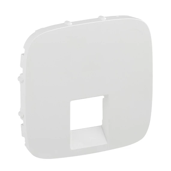 LEGRAND Valena Allure RJ11/RJ45 aljzat burkolat, Fehér (755415)