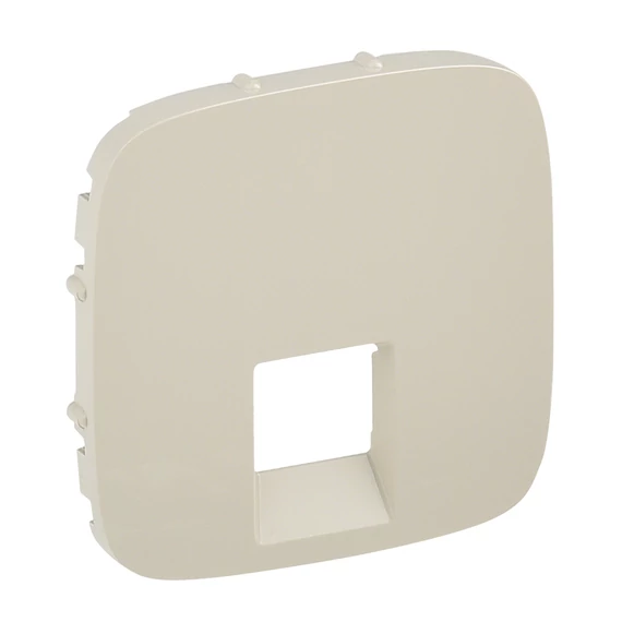 LEGRAND Valena Allure RJ11/RJ45 aljzat burkolat, Elefántcsont (755416)