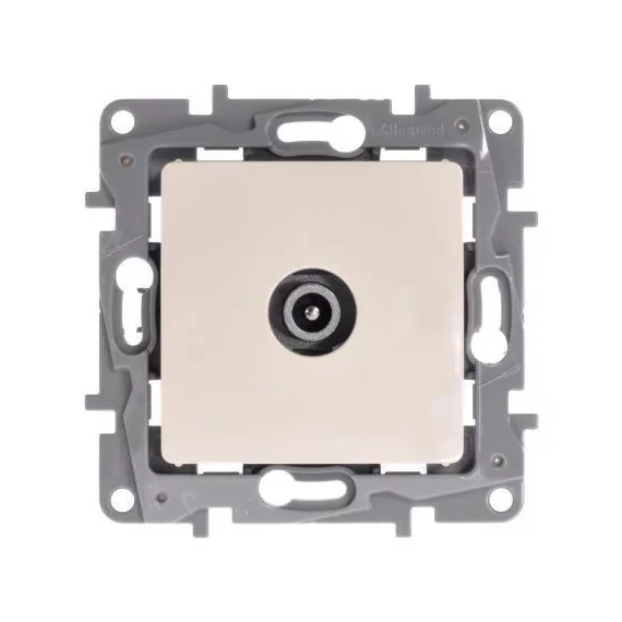 LEGRAND Niloé TV aljzat, átmenő (14 dB), bézs (764652)
