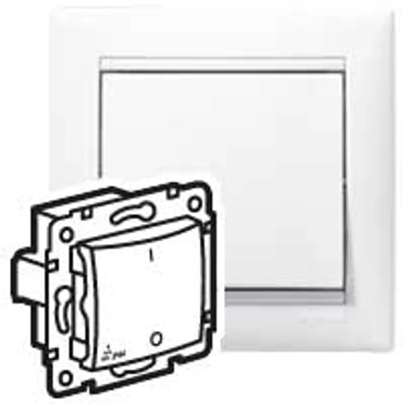 LEGRAND Valena IP44 kétpólusú kapcsoló, fehér (770092)