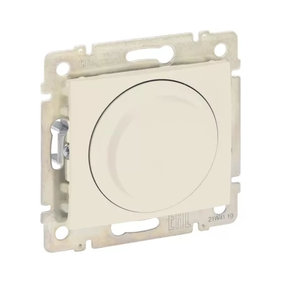 LEGRAND Valena forgatógombos fényerőszabályzó elefántcsont 2 vezetékes, 300W, LED-hez is (774163)
