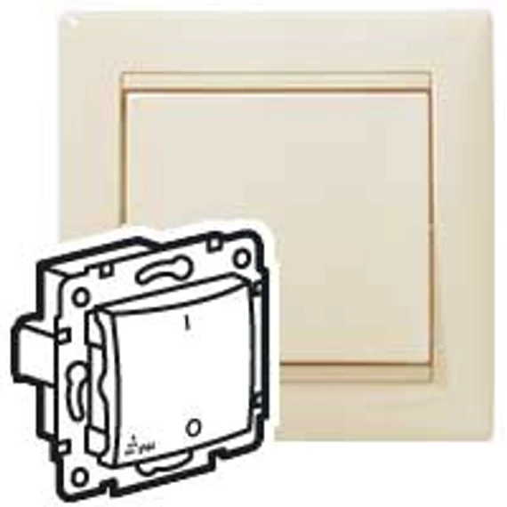 LEGRAND Valena IP44 kétpólusú kapcsoló, elefántcsont (774192)