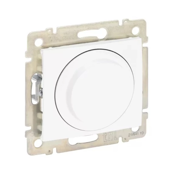 LEGRAND Valena forgatógombos fényerőszabályzó fehér 2 vezetékes, 300W, LED-hez is (774263)