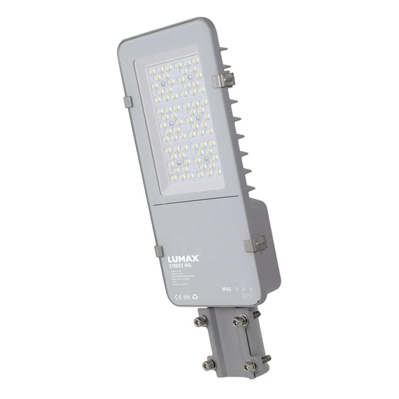 LUMAX Közvilágítási LED lámpatest, 60W, 7200lm, 4000K, 90-264V/AC, IP65, sug.szög: 130x60° (LU060MAN)