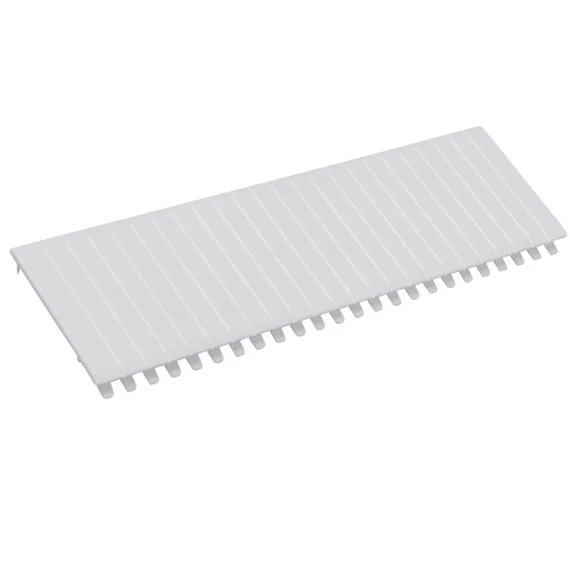 HAGER Modultakaró 12M (219mm), 0,5M-ként törhető, RAL9010 (krémfehér) (S35S)