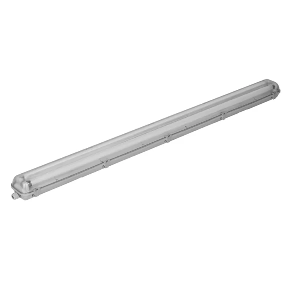 SBS Armatúra LED fénycsőhöz, por-páramentes SBS VIRGIN, T8, G13, IP65, AC220-240V, ABS/PC, 660x70x78 mm (SBS-VIR118-011)