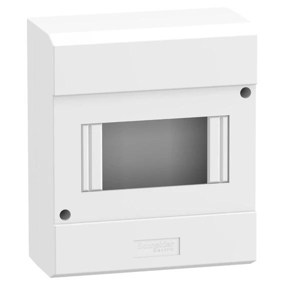 SCHNEIDER ELECTRIC MICRO PRAGMA Kiselosztó, ajtó nélkül, falon kívüli, 6 modul (10207)