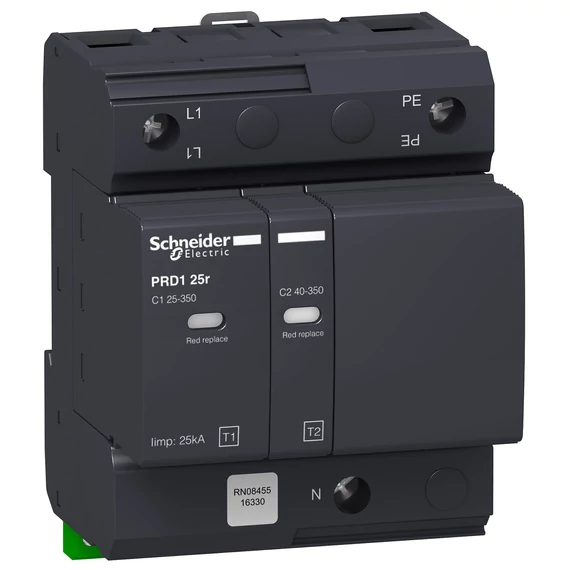 SCHNEIDER ELECTRIC ACTI9 PRD1 túlfeszültség-korlátozó, 25r, 1P-N (16330)