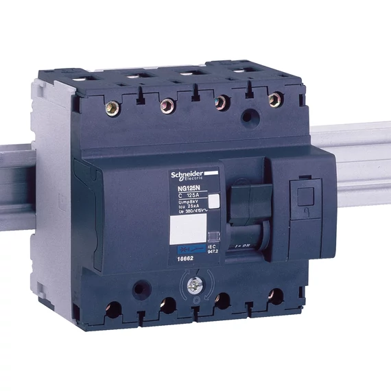 SCHNEIDER ELECTRIC NG125L kismegszakító, 4P, B, 63A (18775)
