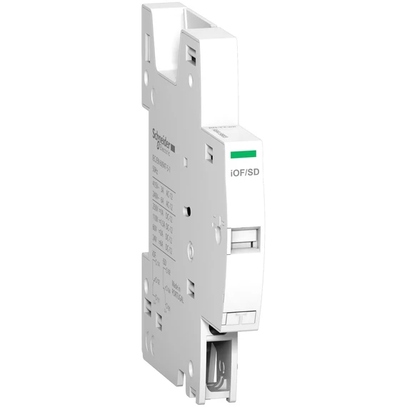 SCHNEIDER ELECTRIC ACTI9 iOF-SD iC60 ÁVK dupla nyitás/zárás jelző és hibajelző segédérintkező, 24-250VDC, 24-415VAC (A9A19803)