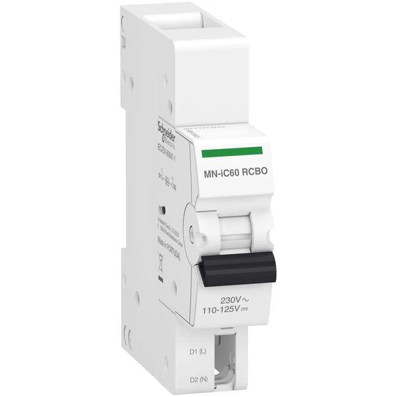 SCHNEIDER ELECTRIC ACTI9 MN iC60 ÁVK nullfeszültség kioldó, 220-240VAC (A9A19806)