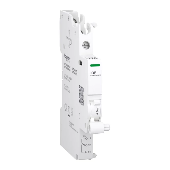 SCHNEIDER ELECTRIC ACTI9 iOF segédérintkező, 2-100mA, 24-250VAC, 24-220VDC, felső bekötés (A9A26915)