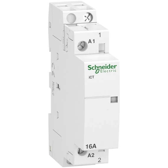 SCHNEIDER ELECTRIC ACTI9 iCT16A kontaktor, 50Hz, 1NO, 230-240VAC (A9C22711)
