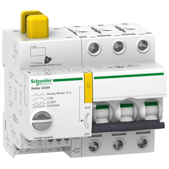SCHNEIDER ELECTRIC ACTI9 Reflex iC60N beépített megszakító vezérlés, 3P, C, 16A (A9C62316)
