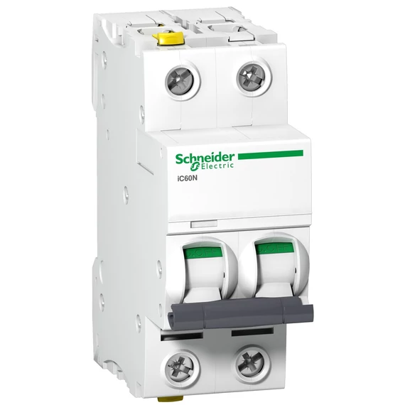 SCHNEIDER ELECTRIC ACTI9 iC60N kismegszakító, 2P, B, 20A (A9F03220)