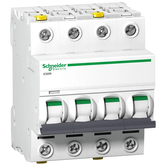 SCHNEIDER ELECTRIC ACTI9 iC60N kismegszakító, 4P, C, 50A (A9F04450)