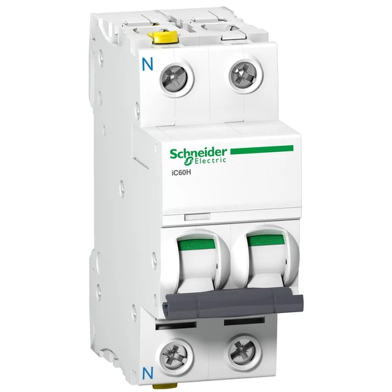 SCHNEIDER ELECTRIC ACTI9 iC60H kismegszakító, 1P+N, B, 32A (A9F06632)