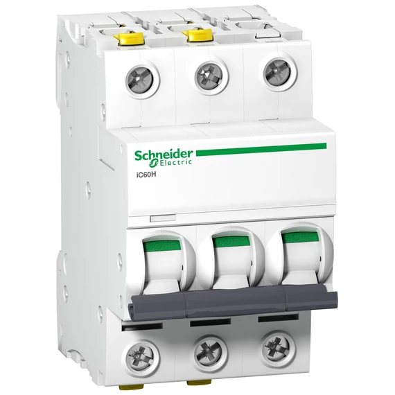 SCHNEIDER ELECTRIC ACTI9 iC60H kismegszakító, 3P, D, 63A (A9F08363)