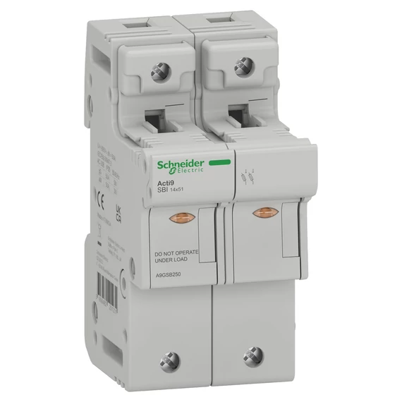 SCHNEIDER ELECTRIC ACTI9 SBI Olvadóbiztosítós szakaszoló, 2P, 14x51mm, 500V (A9GSB250)