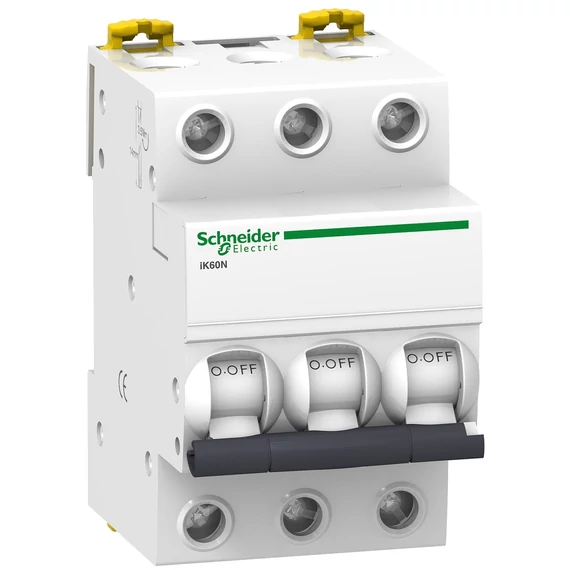 SCHNEIDER ELECTRIC ACTI9 iK60N kismegszakító, 3P, B, 16A (A9K23316)