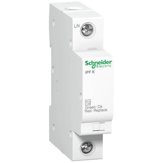 SCHNEIDER ELECTRIC ACTI9 iPF túlfeszültség-korlátozó, fixbetétes, 40kA, 1P, 340V (A9L15686)