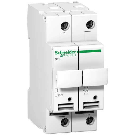 SCHNEIDER ELECTRIC ACTI9 STI olvadóbiztosítós szakaszolókapcsoló, 2P, 25A, 10.3x38mm (A9N15651)